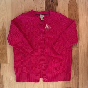 L.L. Bean 100% Cotton Cable-knit Women's Cardigan